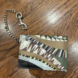 Emilio Pucci Multicolor Chain Wallet